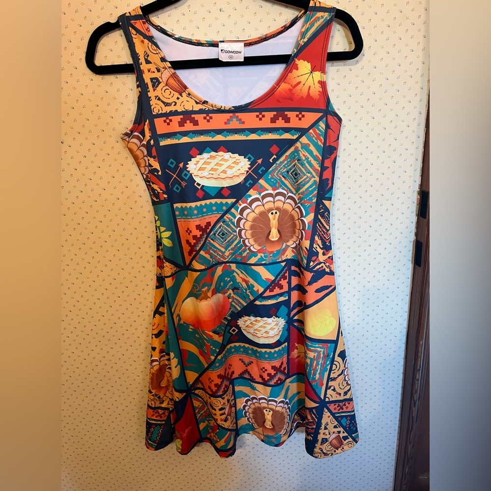 Cowcow Thanksgiving Dress Medium